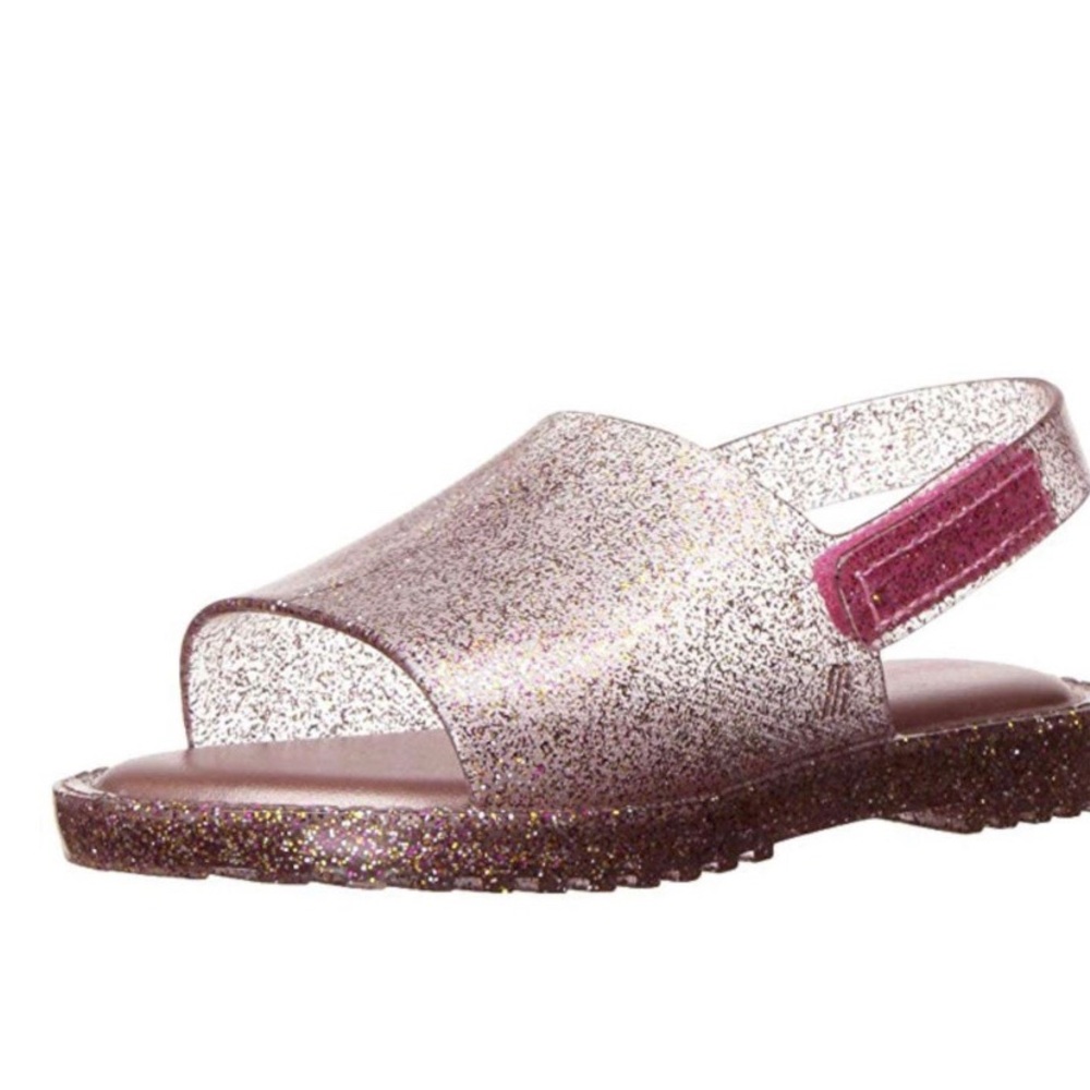 Kids Mini Melissa Girls Mia + Slingback Flip Flops